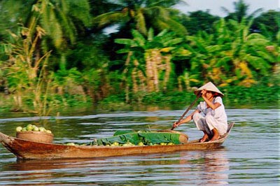 Photo of Entry:  Mekong delta river