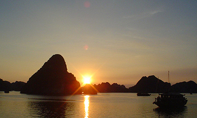 Photos Sunset in Halong