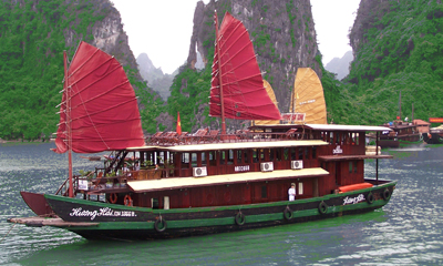 Photos Huong Hai Junk Boat
