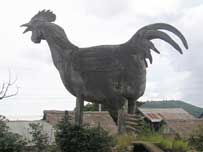 Photo of Entry:  The legend behind Darahoa’s massive rooster